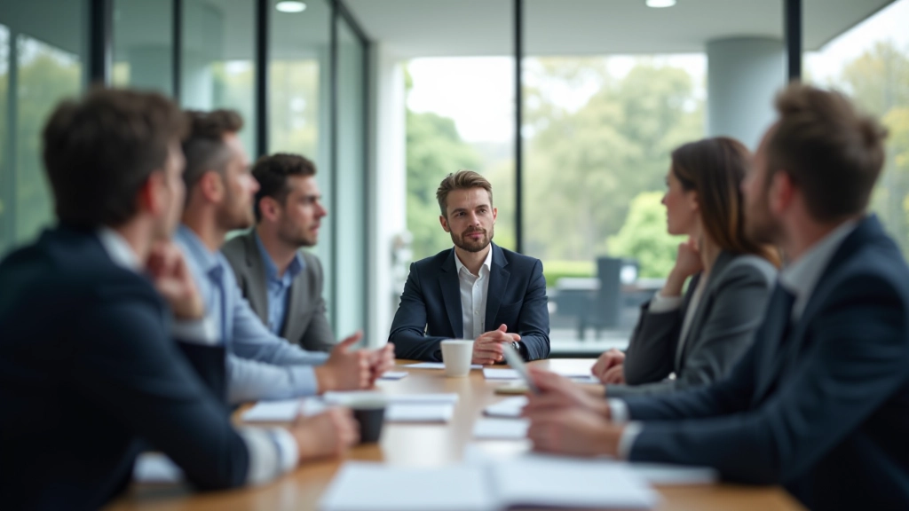 Gestão de mudança organizacional com líderes